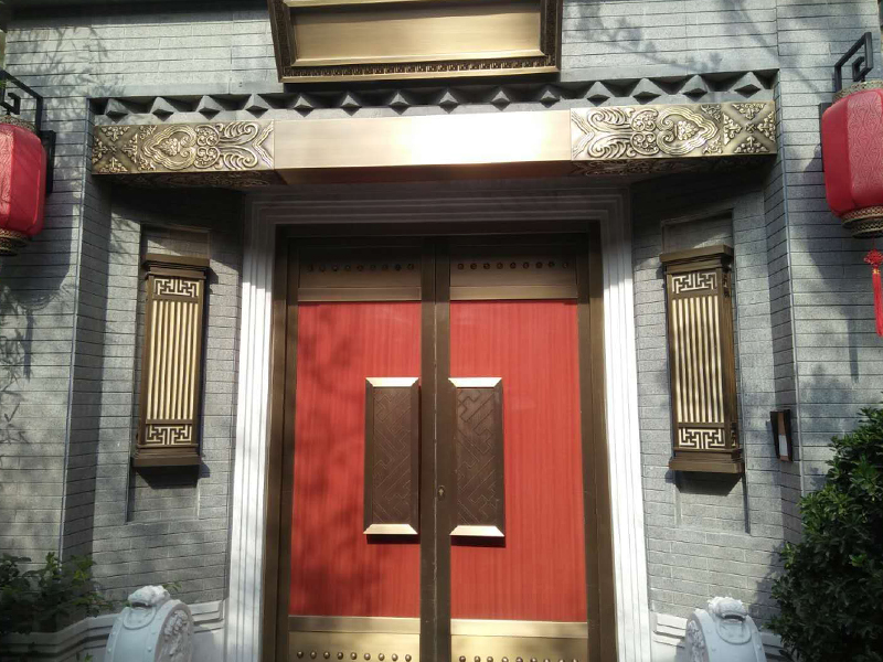 济南院子铜门